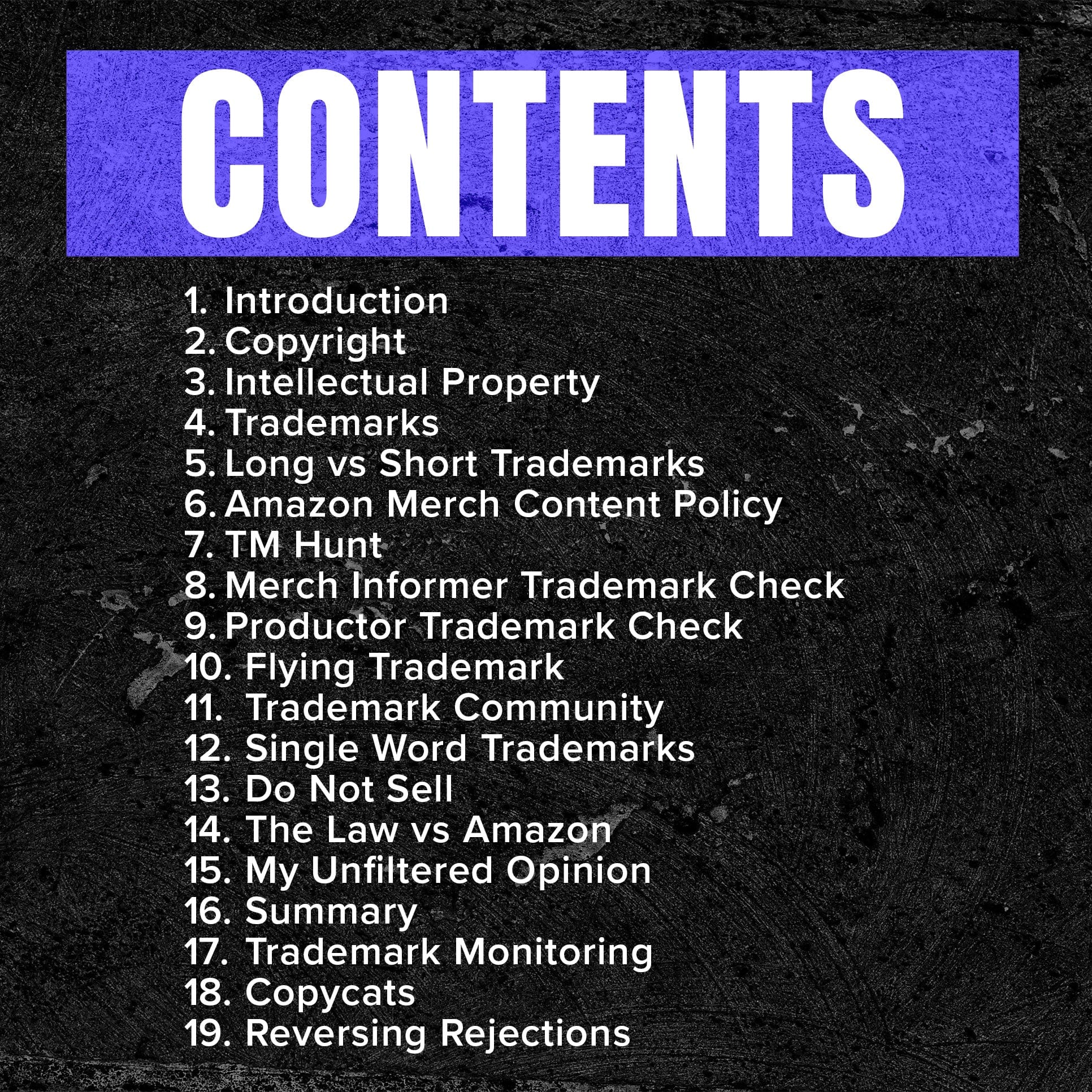 Trademark & Copyright Course