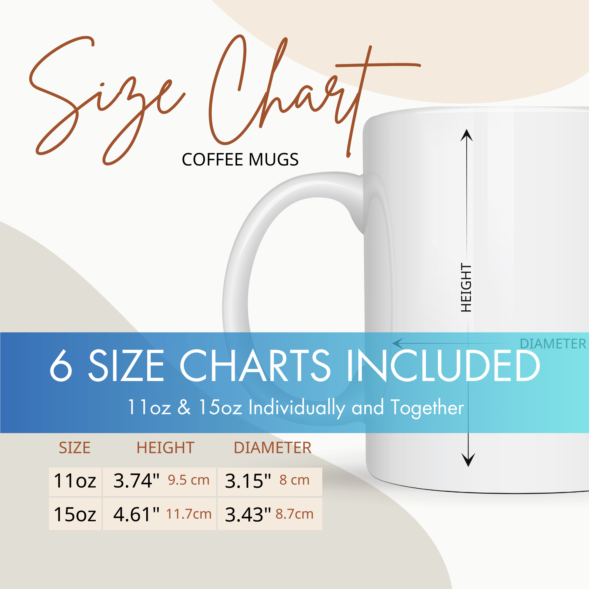 85 Etsy Size & Color Charts + Guarantee