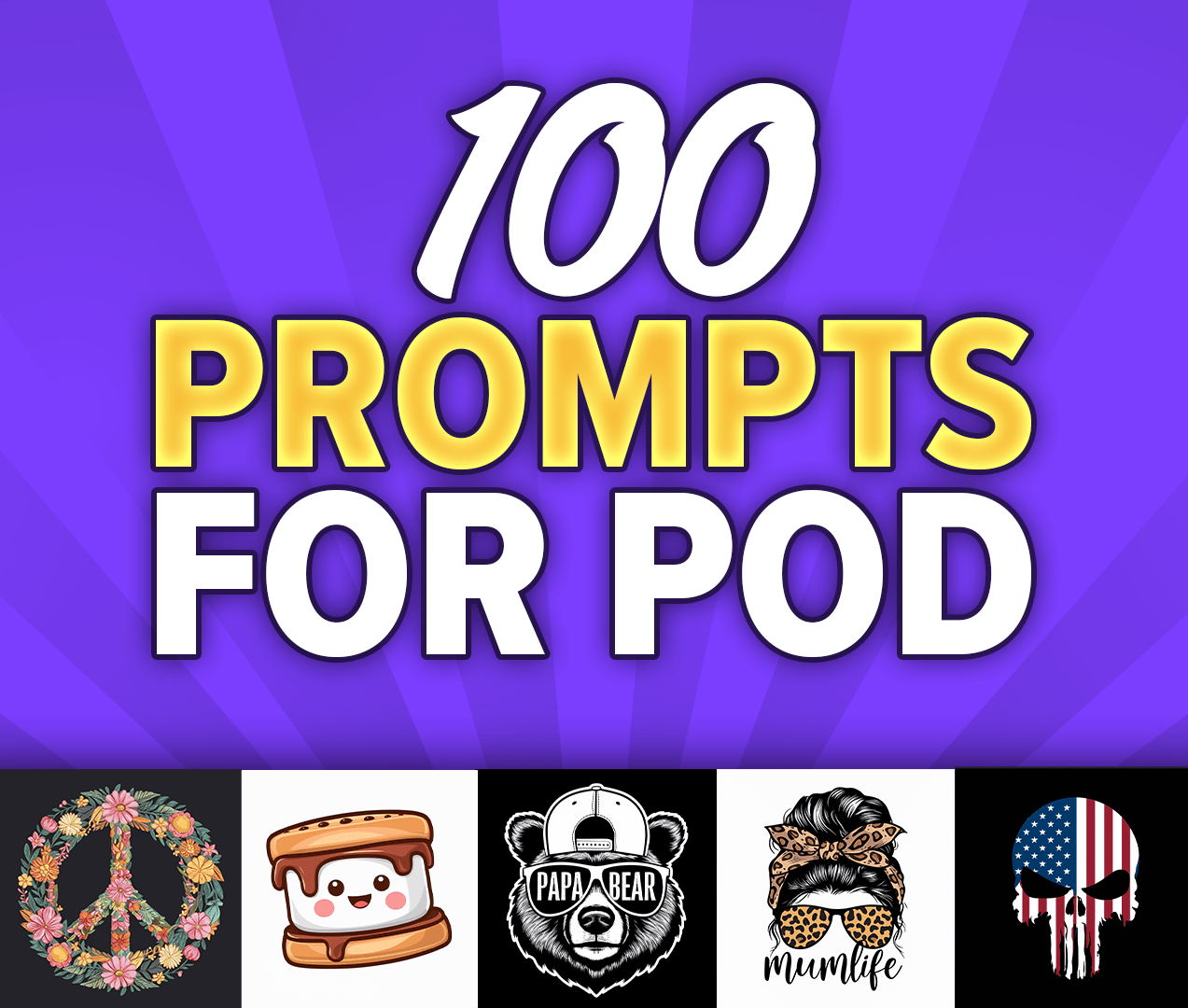 100 Print on Demand Prompts – Philip Anders
